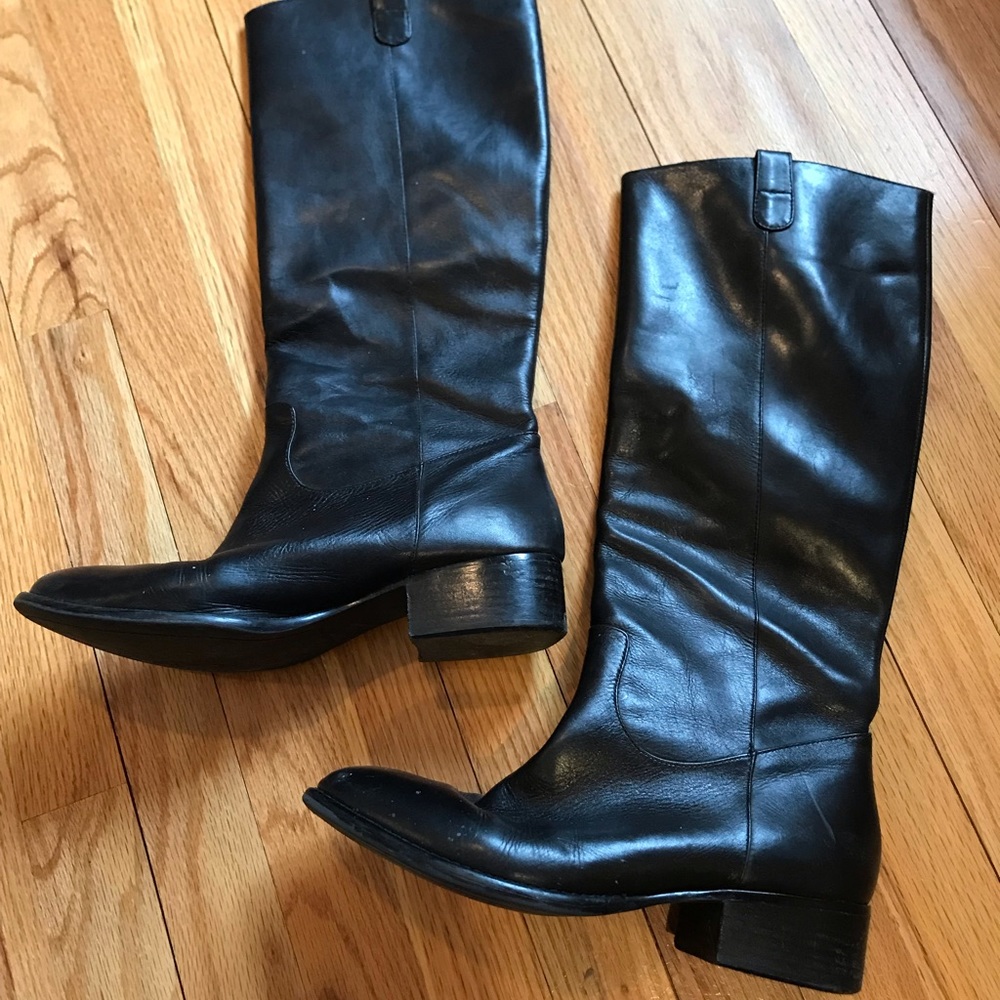 Donald J. Pliner Tall Black Boots